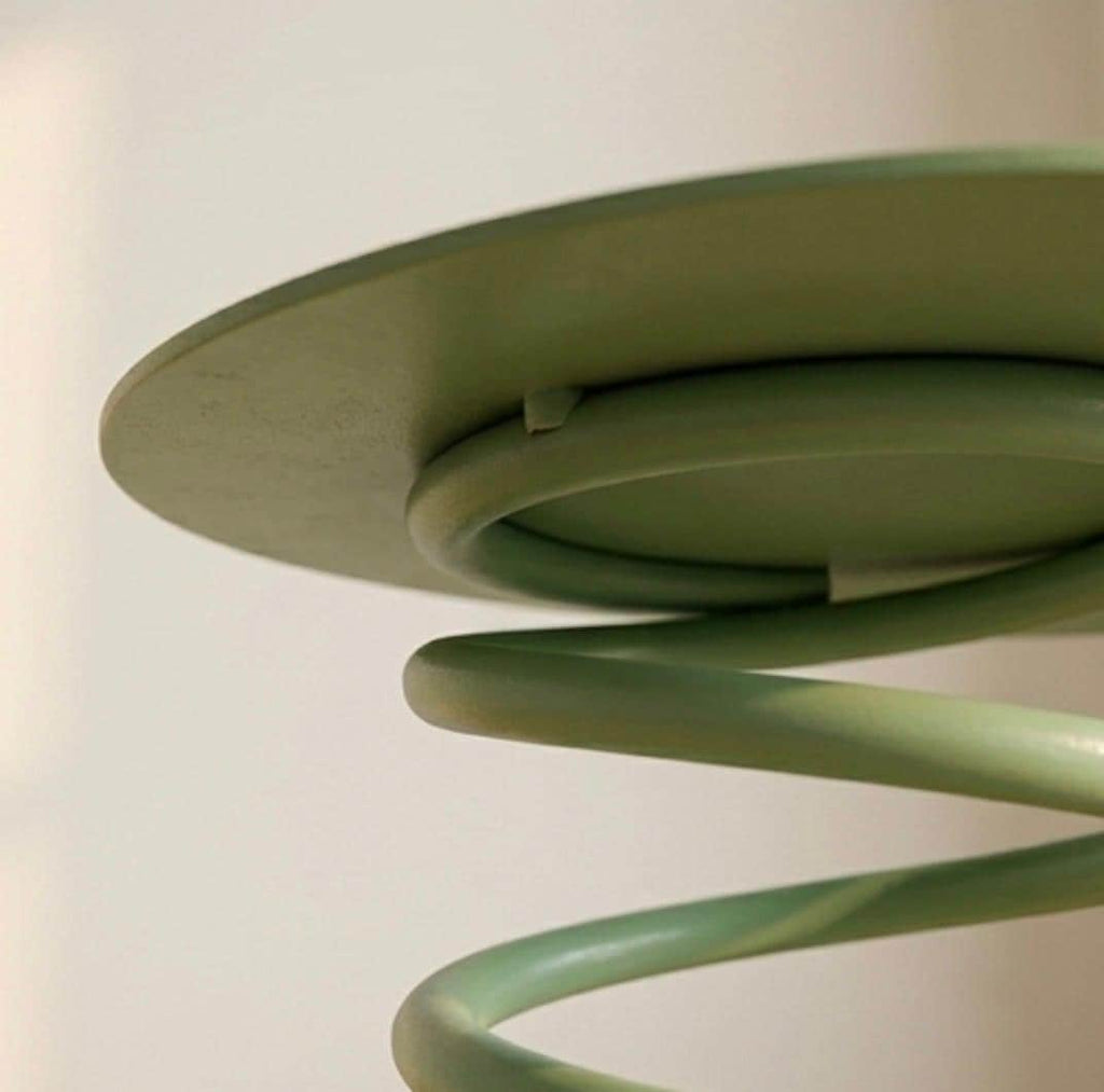 Sage Green Side Table | 17" Height | Sofa Side Table | Modern Style