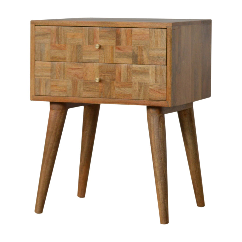 Table basse Amberly sculpté