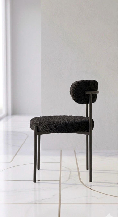 Black Bar Stool | 31" Height | Kitchen Island Counter Seat | Modern Style