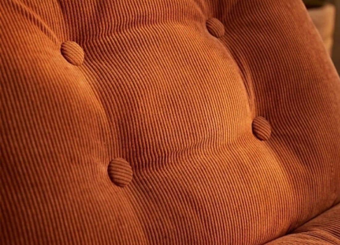 Terracotta Swivel Accent Chair | 29" Height | Living Room Chair | Mid Century Style