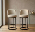 Wine Bar Stool | 26" Height | Kitchen Island Counter Seat | Minimalist Style