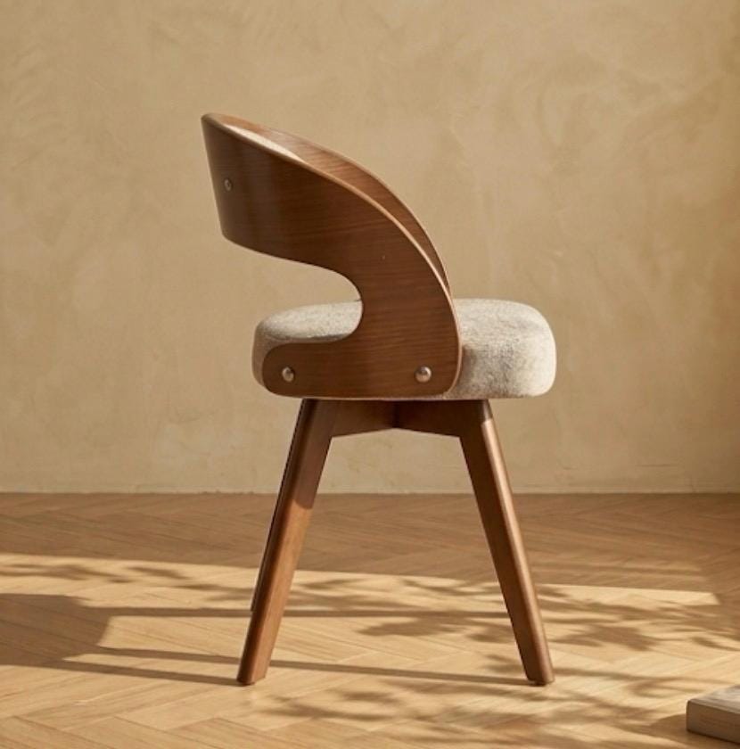 Compact Swivel Bar Stool - Smooth Turn, Sturdy Frame