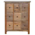 Petit meuble de rangement 9 Tiroirs