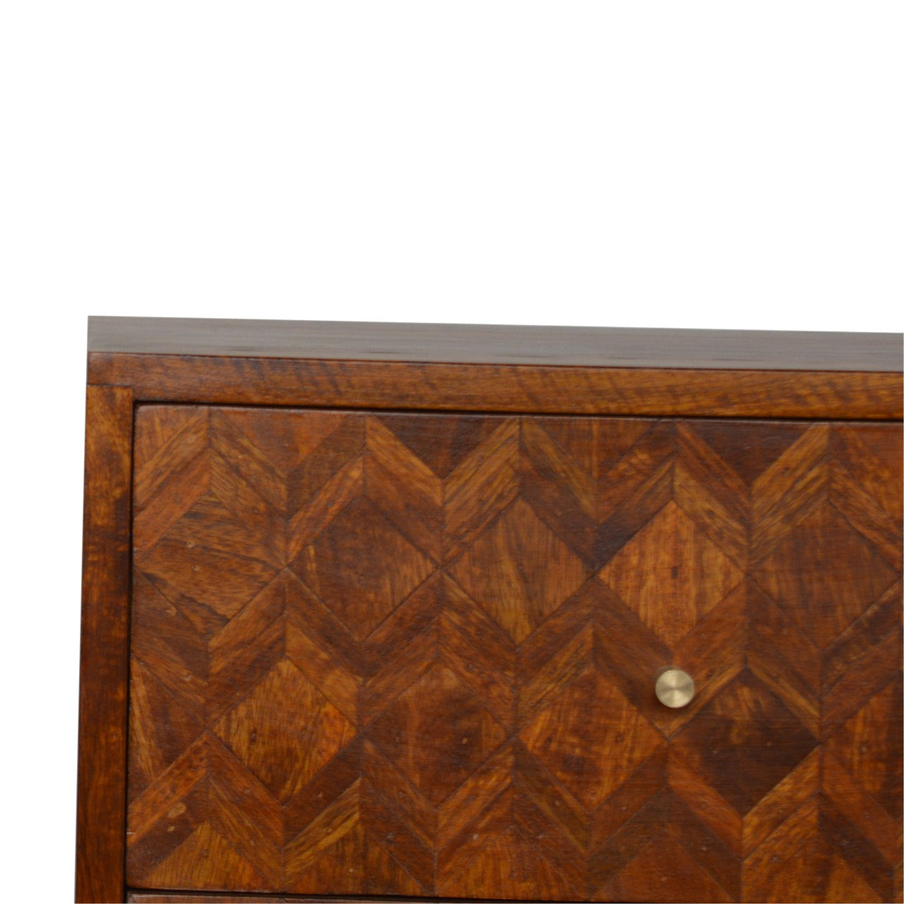 Table de chevet assorti châtaigne