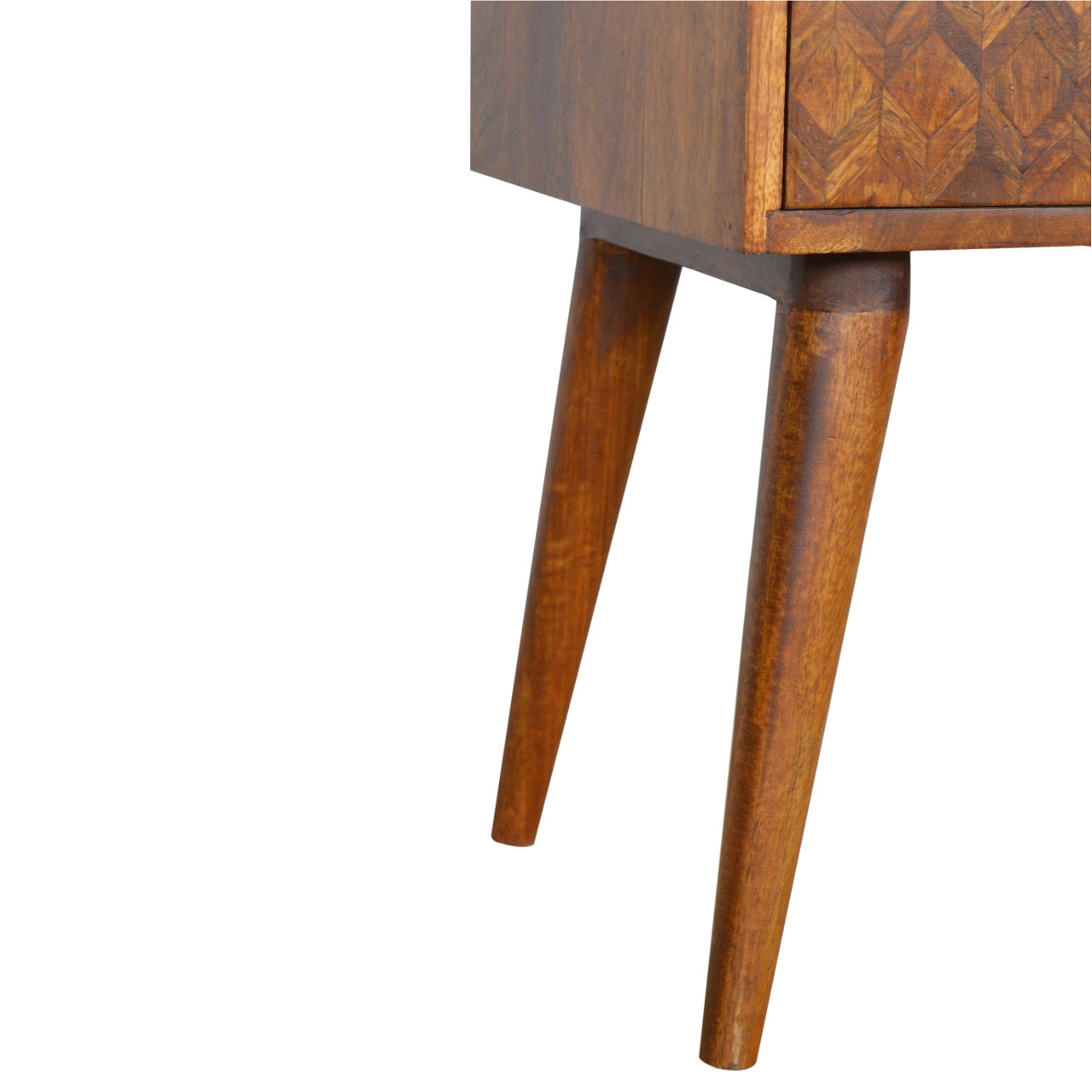 Table de chevet assorti ouvert châtaigne
