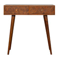 Console assorti châtaigne