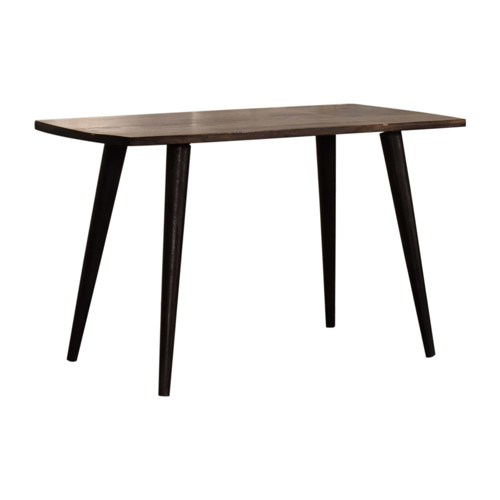 Table basse Ash noir laiton marqueté