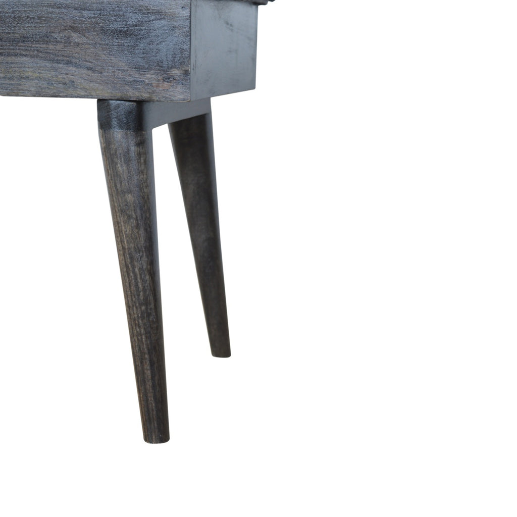 Banc noir tweed