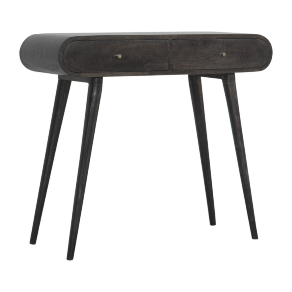 Console Ash noir Curve