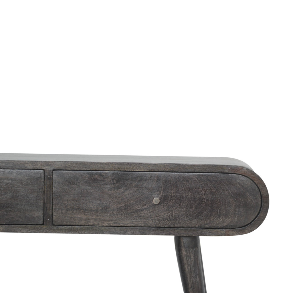 Console Ash noir Curve