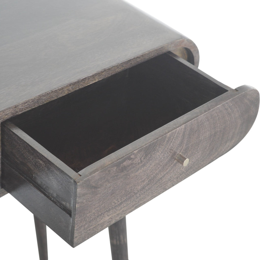 Console Ash noir Curve