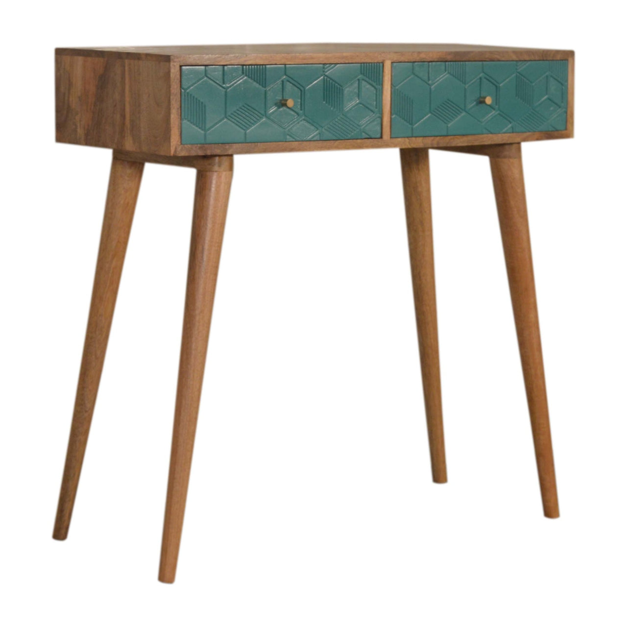 Console Acadia bleu canard