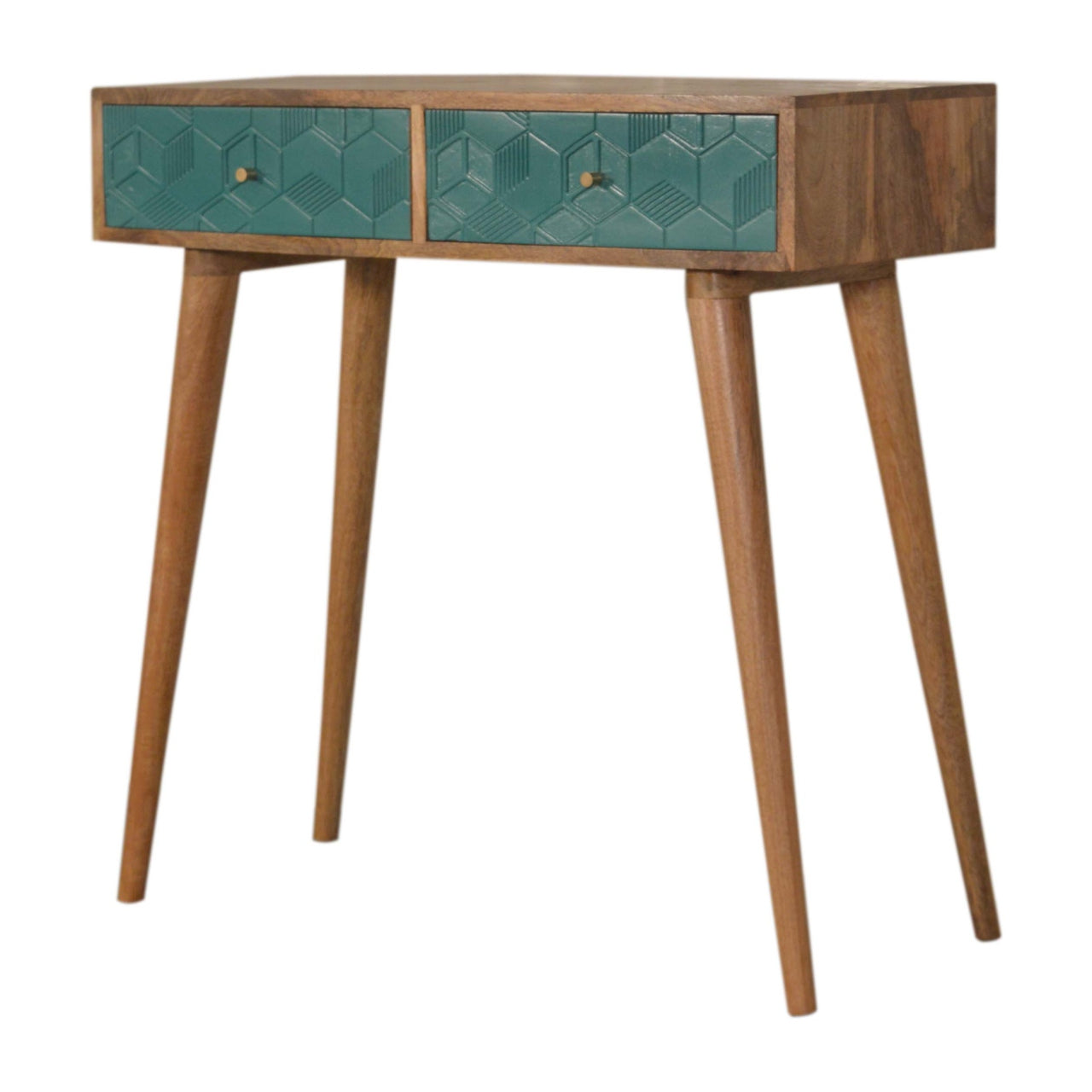 Console Acadia bleu canard
