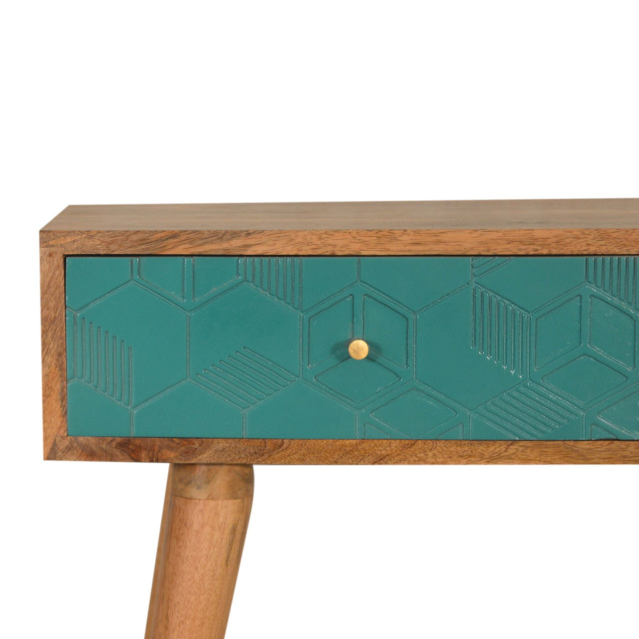 Console Acadia bleu canard