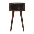 Table de chevet Alina ouvert miel