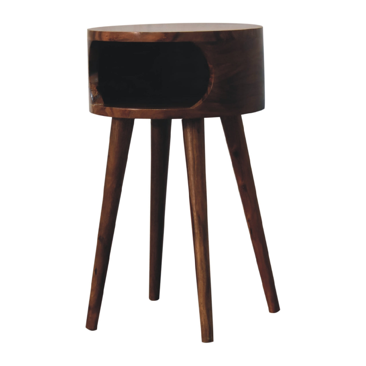 Table de chevet Alina ouvert miel