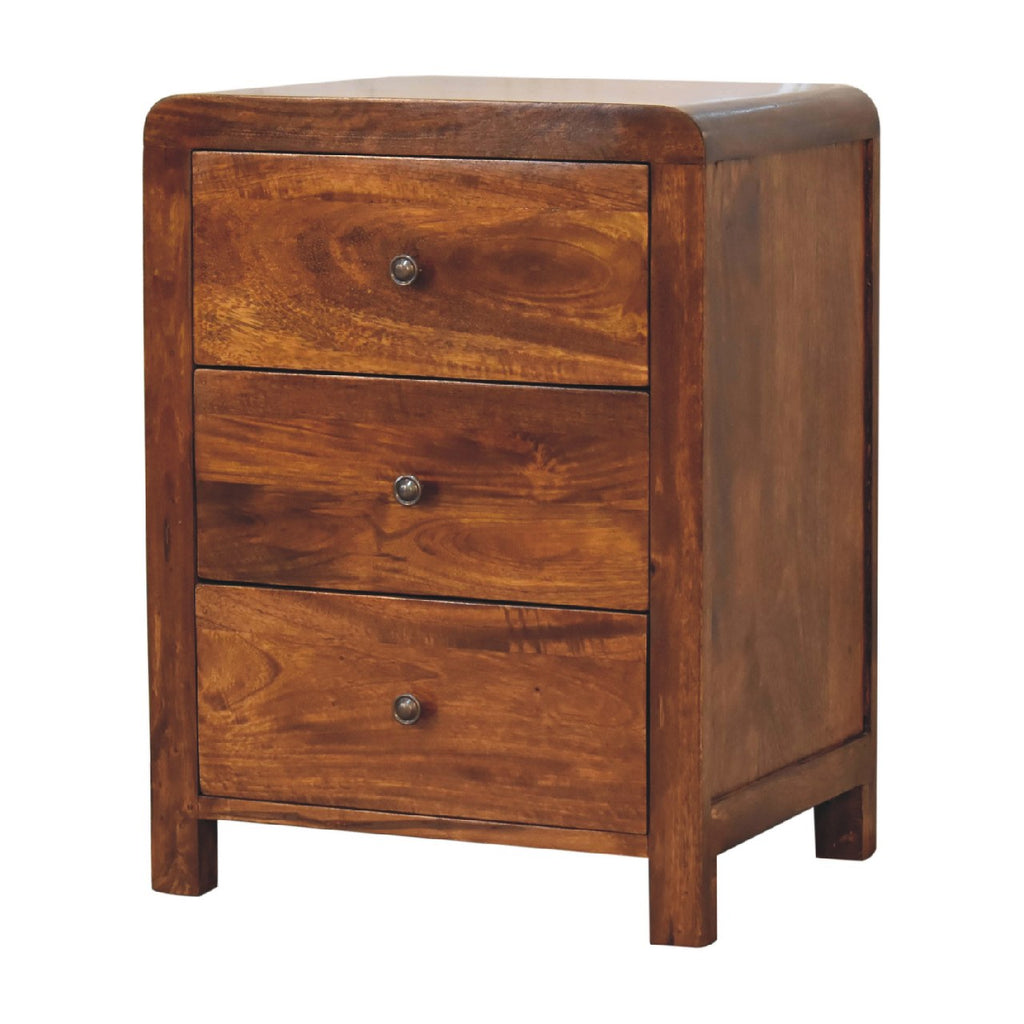 Table de chevet Aspen 3 Tiroirs
