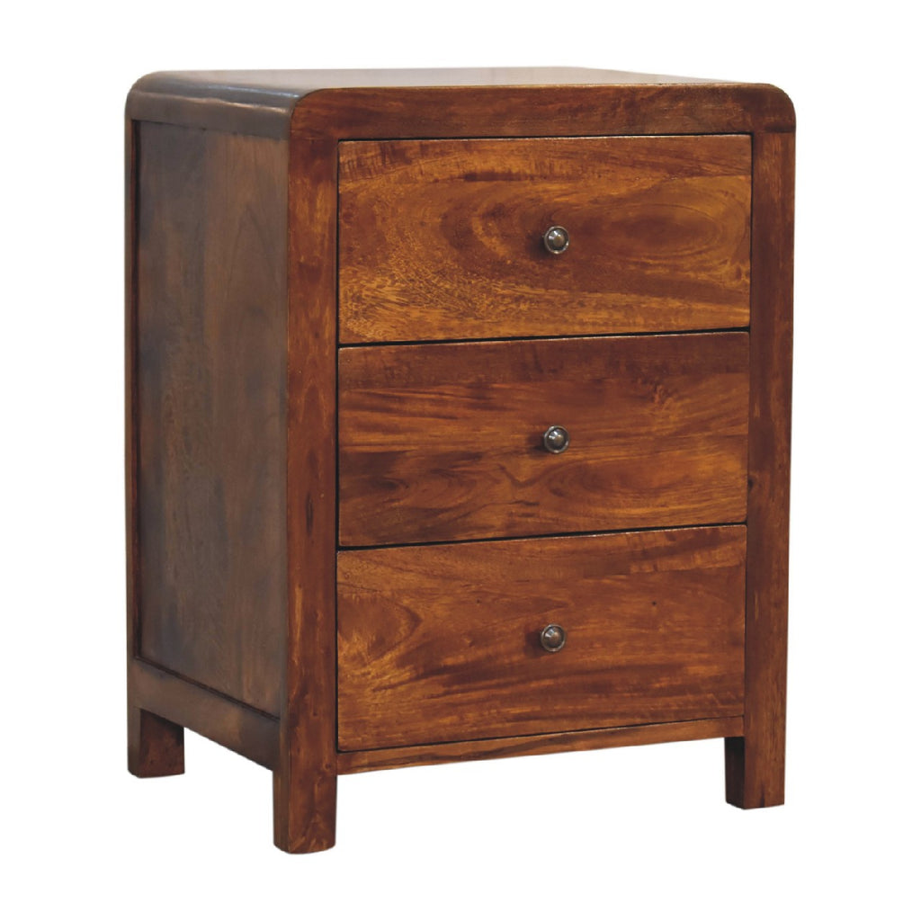 Table de chevet Aspen 3 Tiroirs