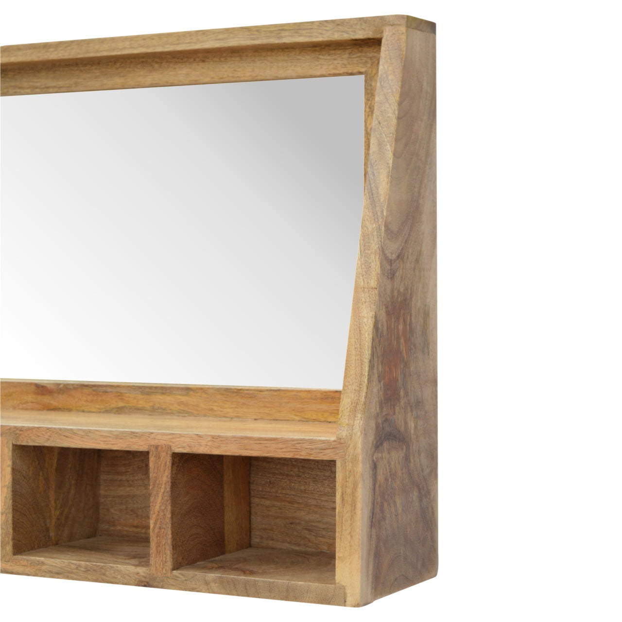 Console murale 5 Niches miroir
