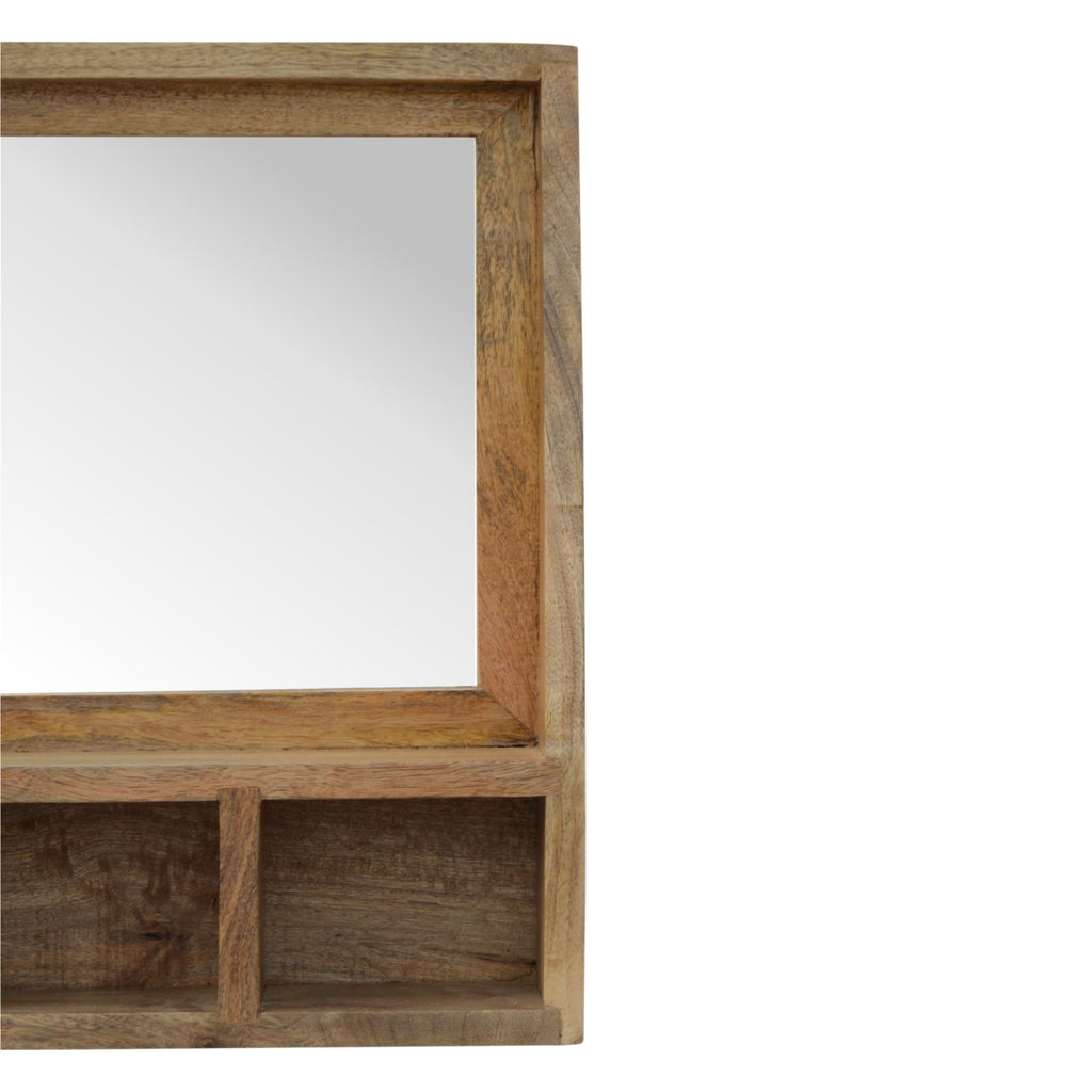 Console murale 5 Niches miroir