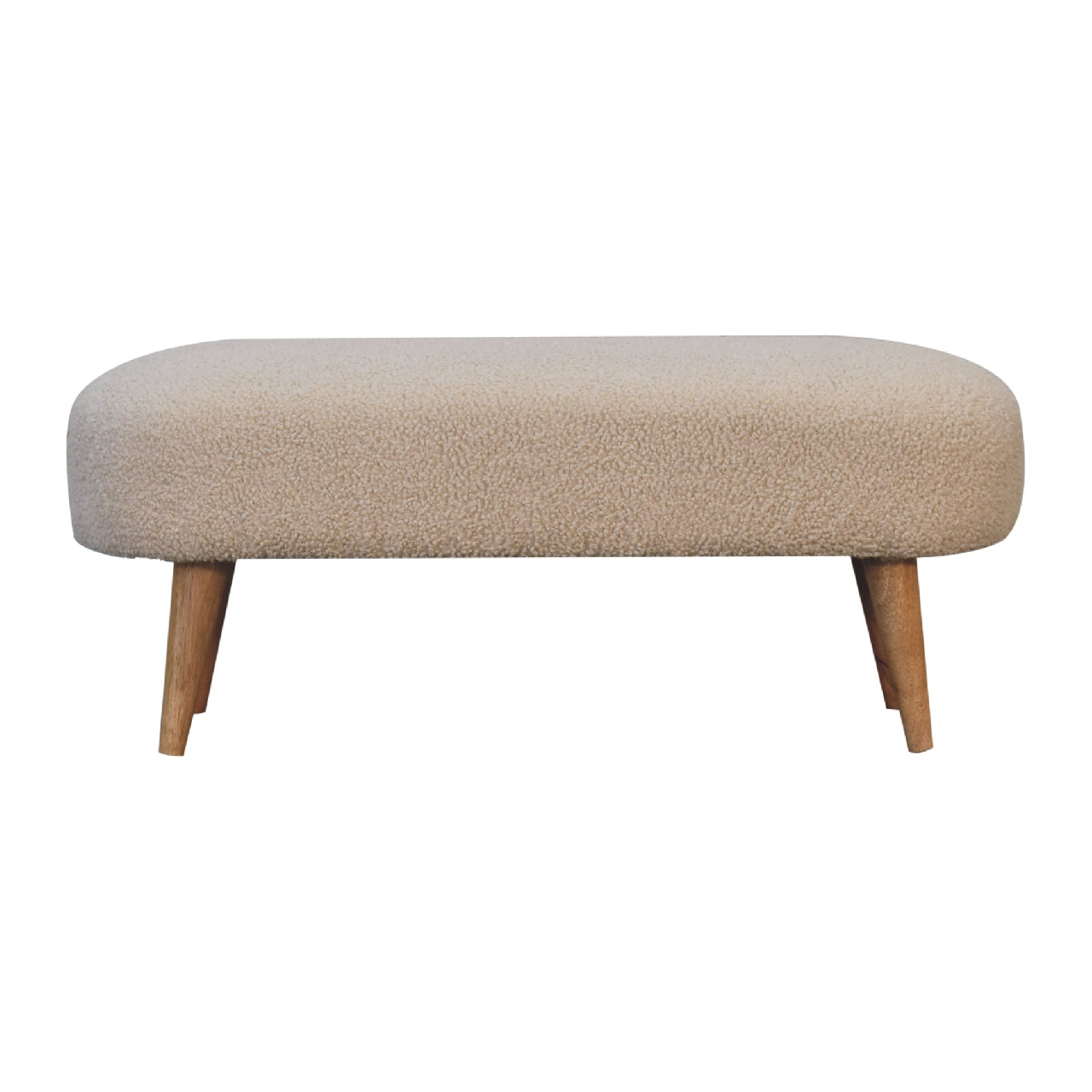 Banc bouclé