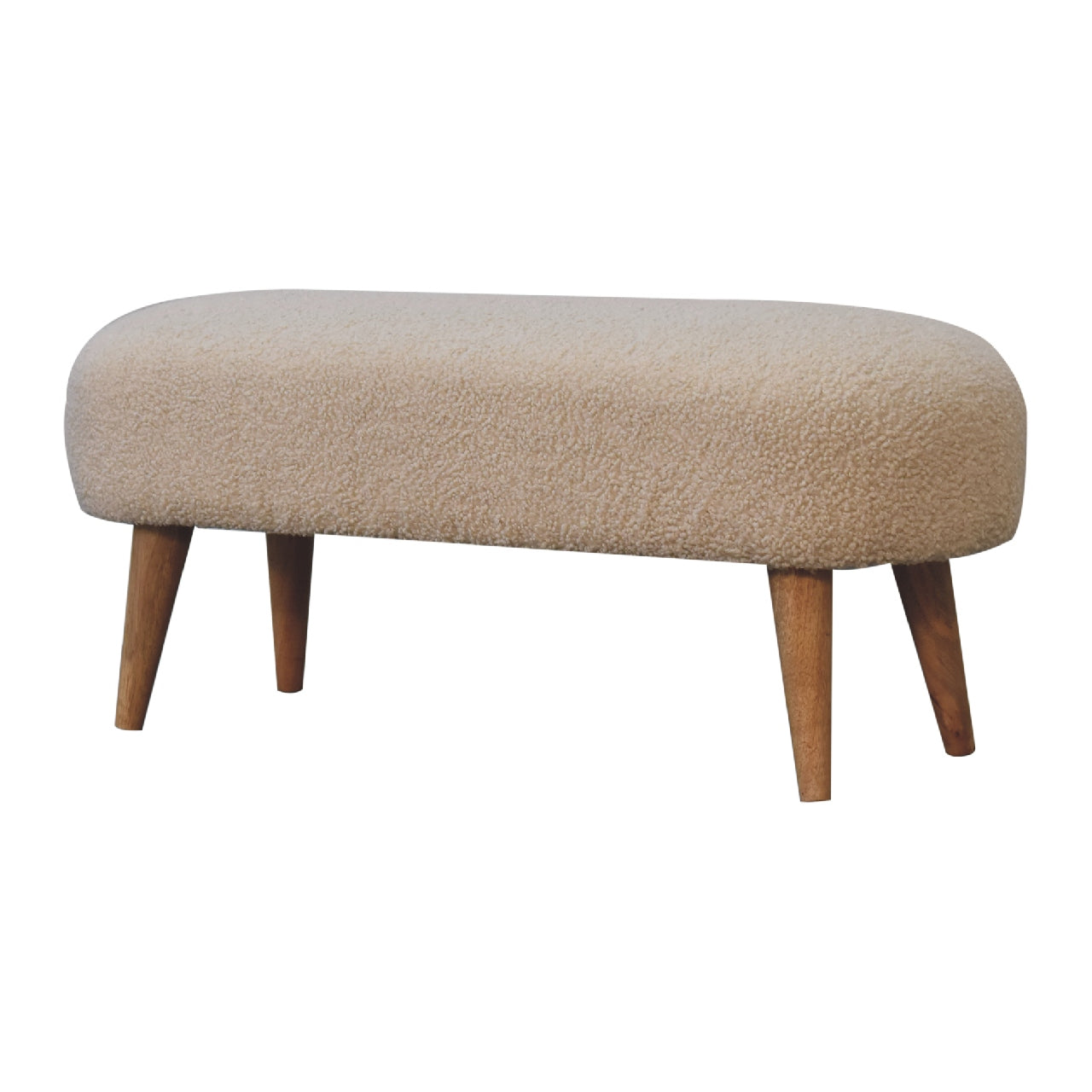 Banc bouclé