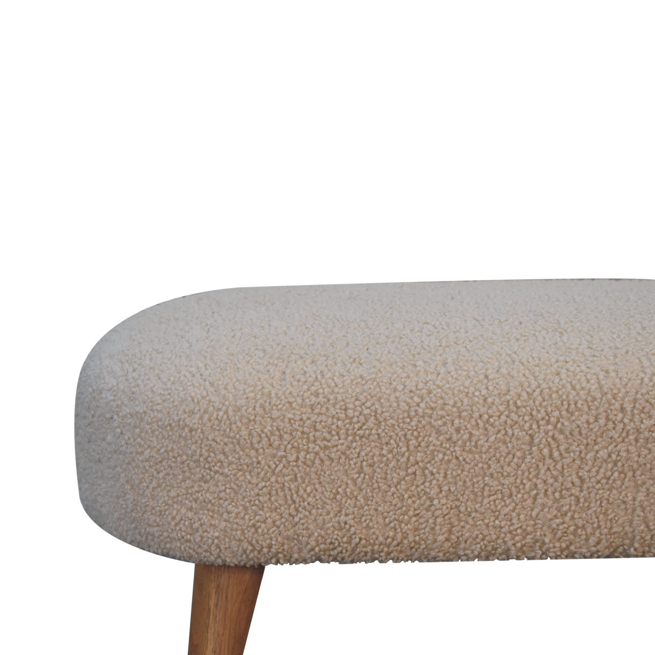 Banc bouclé