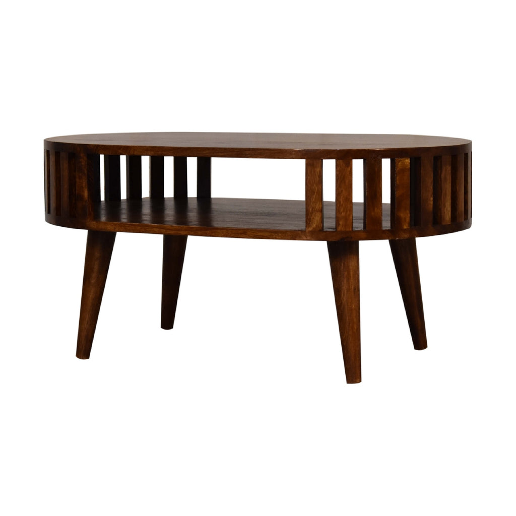 Table basse Ariella châtaigne