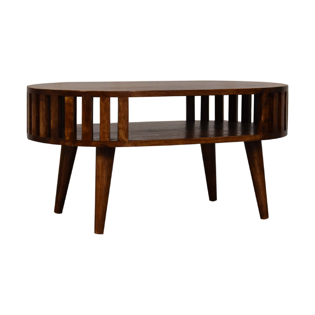 Table basse Ariella châtaigne