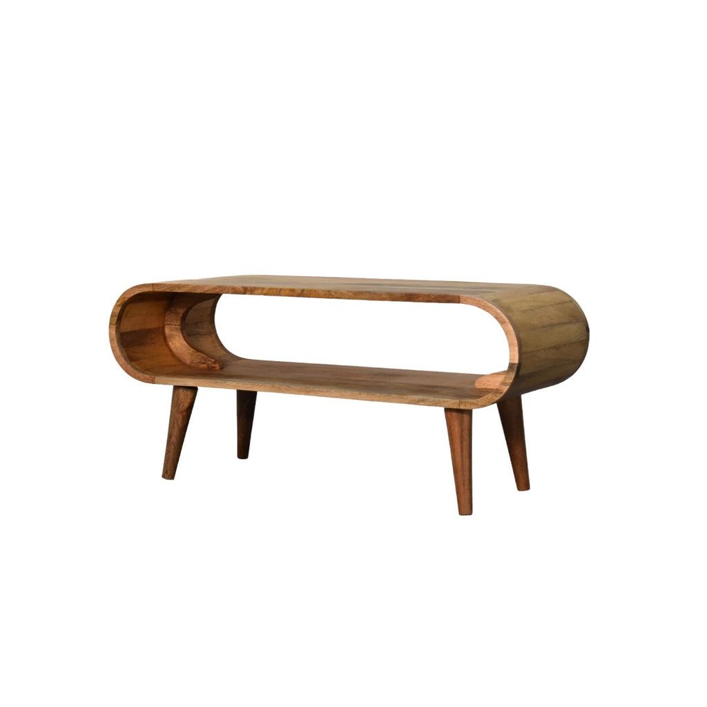 Table basse Amaya scandinave style chêne Ish