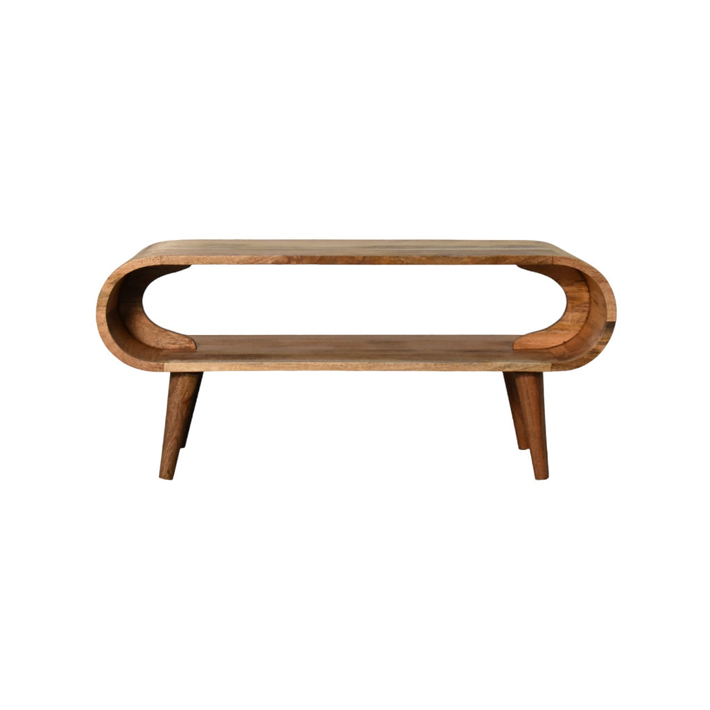Table basse Amaya scandinave style chêne Ish