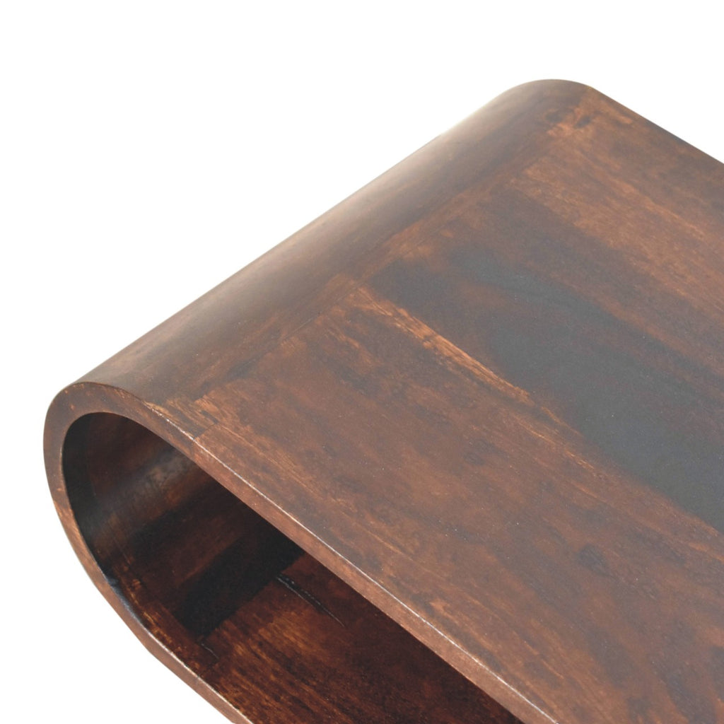 Table basse Amaya Noyer Clair