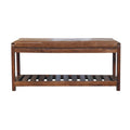 Banc buffle Slatted