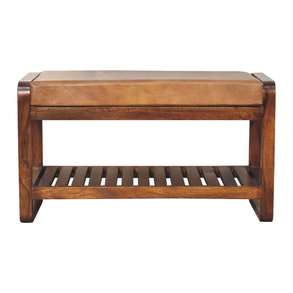 Banc buffle Slatted