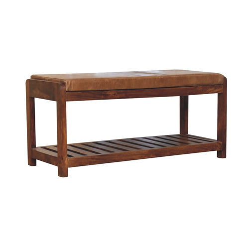 Banc buffle Slatted