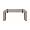 Banc bouclé cuir Strap