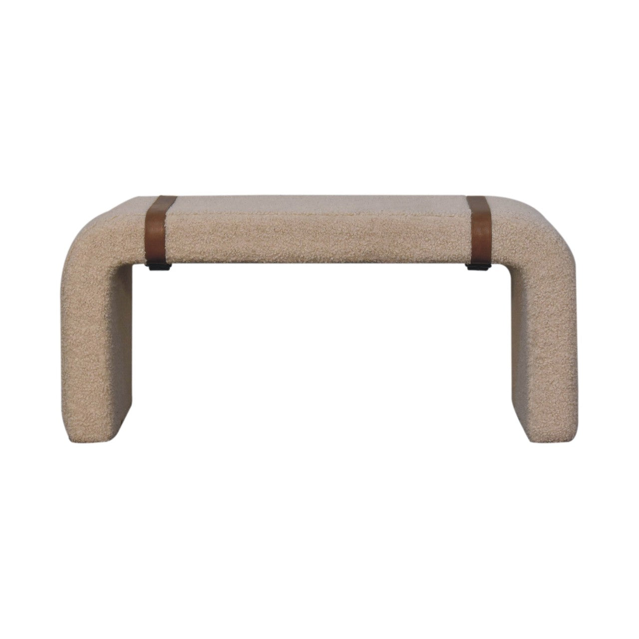 Banc bouclé cuir Strap