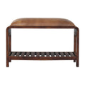 Banc buffle Slatted carré