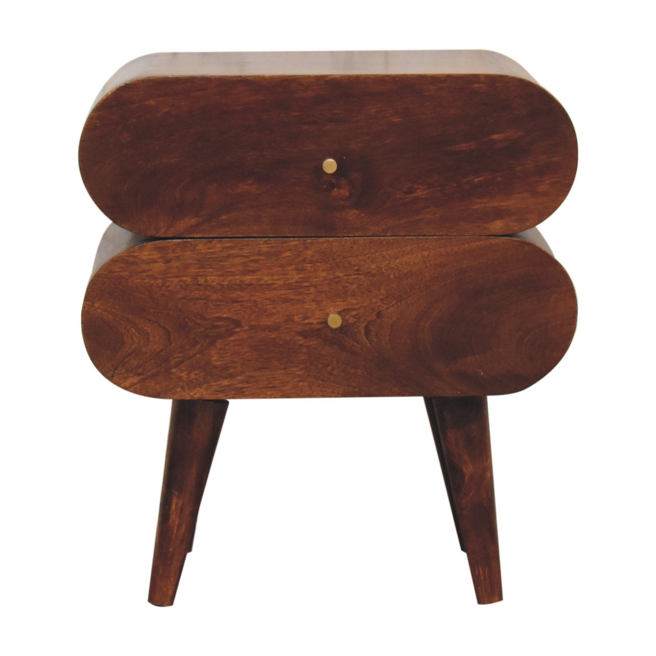 Table de chevet Bubble châtaigne