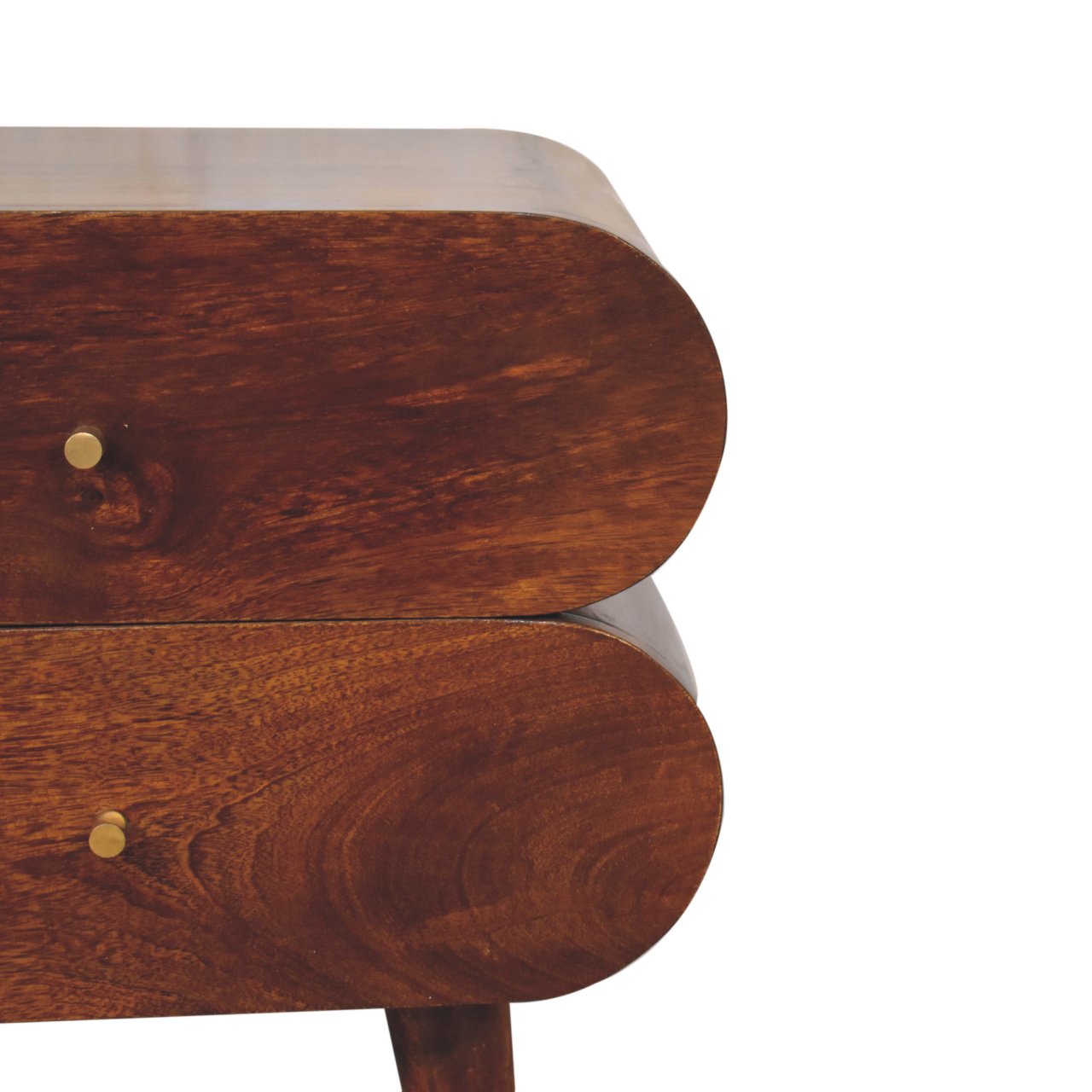 Table de chevet Bubble châtaigne
