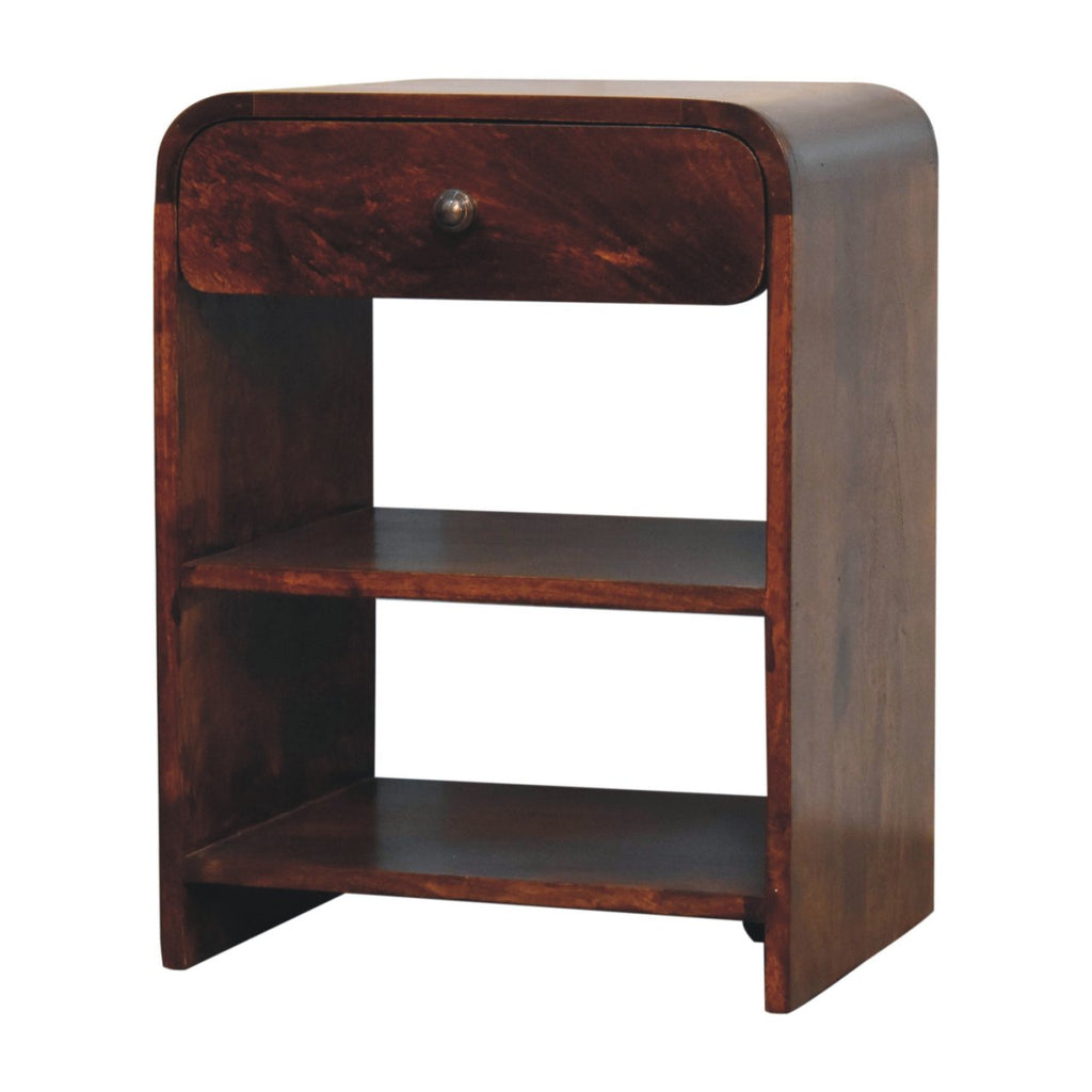 Table de chevet Aspen ouvert