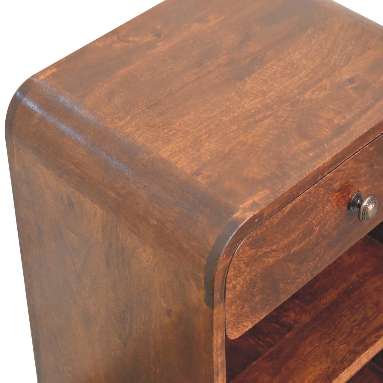 Table de chevet Aspen ouvert