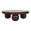 Table à manger Noyer De Californie Ball Feet