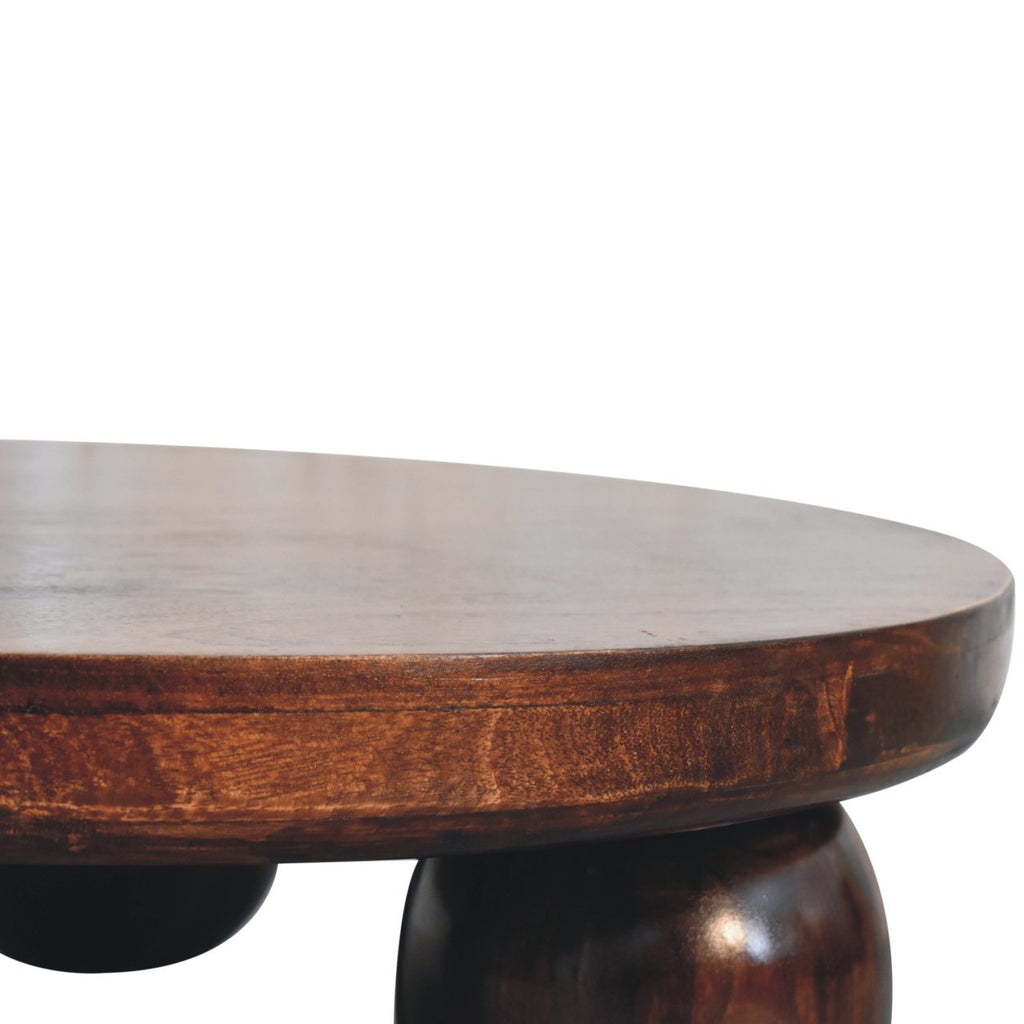 Table à manger Noyer De Californie Ball Feet