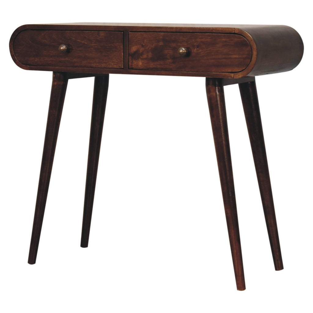 Console Noyer De Californie courbé Edge