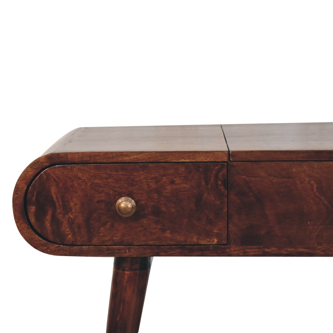 Coiffeuse Noyer De Californie Foldable miroir