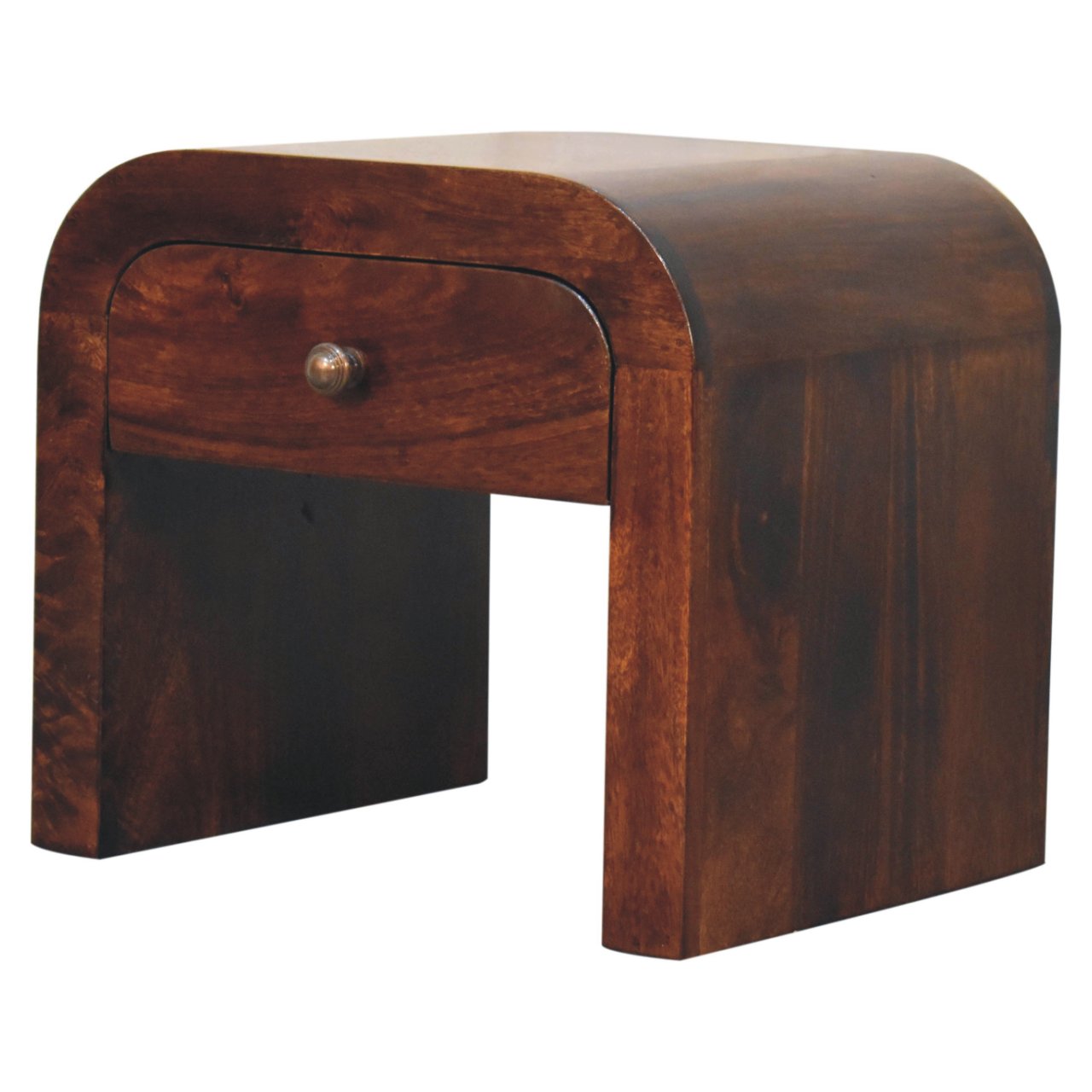 Table de chevet Noyer De Californie disque
