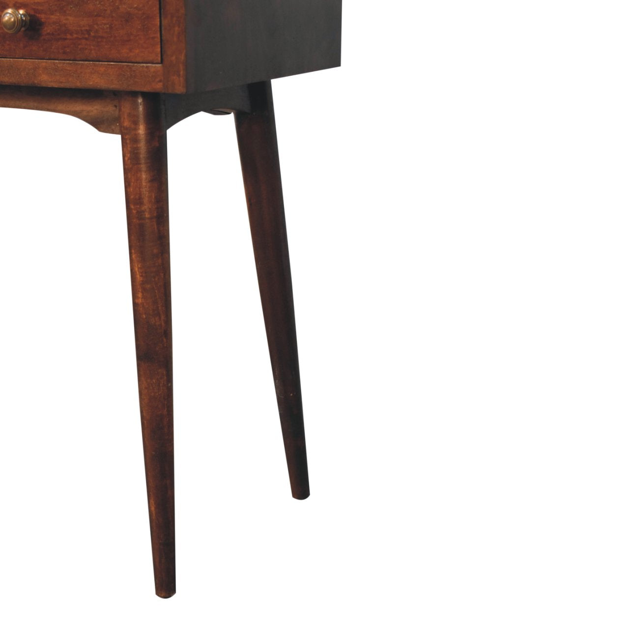 Console Noyer De Californie d'entrée 2 Tiroirs