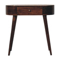 Console Noyer De Californie arrondi Small