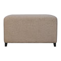 Pouf Bliss crème bouclé